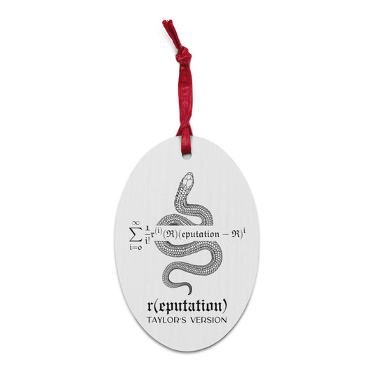 Reputation (Taylor's Version) Taylor Series Ornament